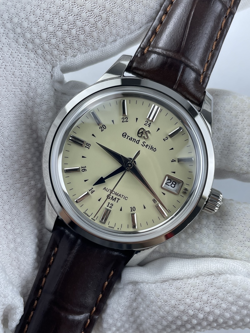 (준비완료/특급배송)NO.1267/GS공장 그랜드세이코 엘레강스 GMT