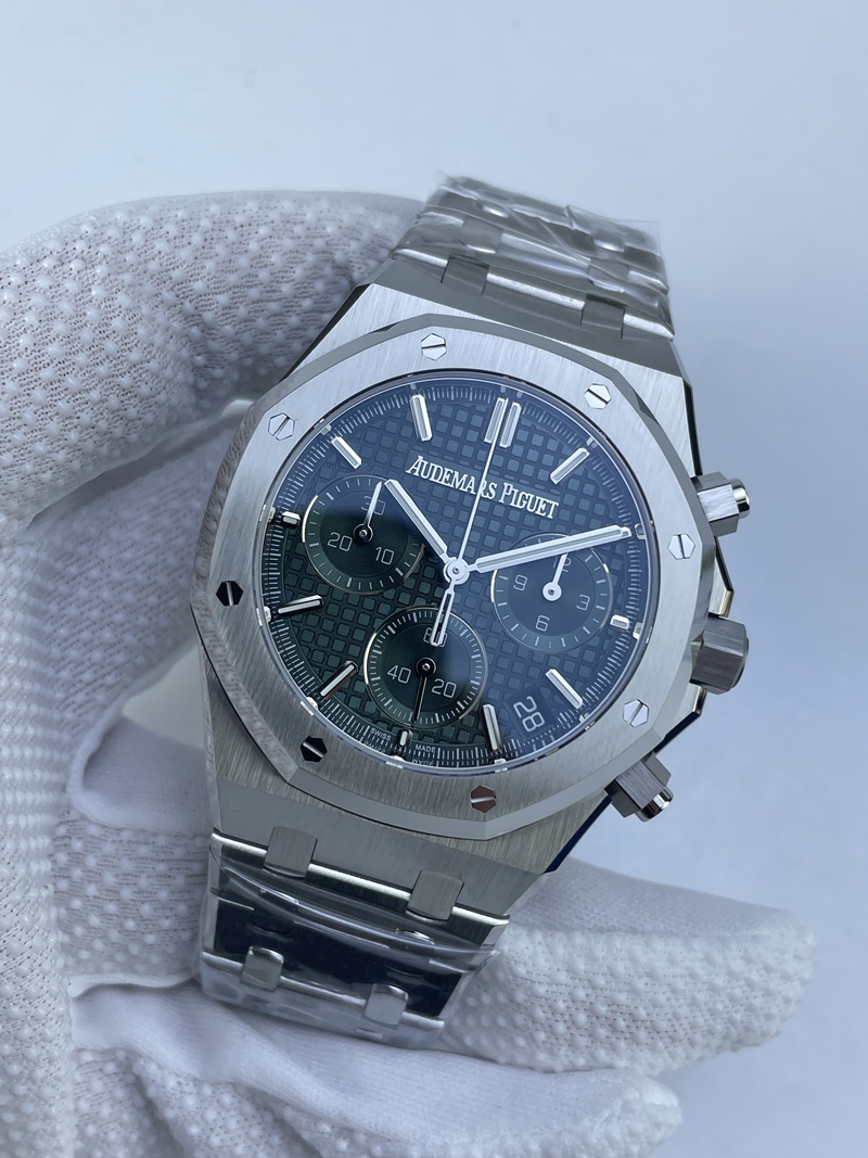(준비완료/특급배송)NO.3267/ DD공장 오데마피게 26240 로얄오크 크로노 그린 스틸